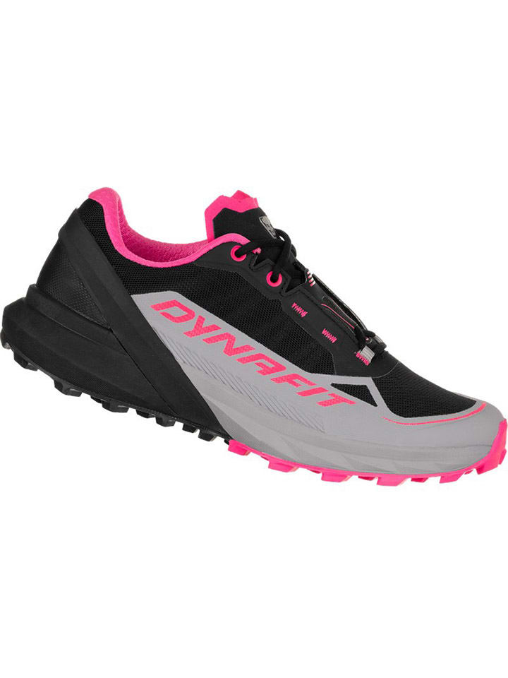 Buty "ULTRA 50" w kolorze czarno-szaro-różowym do biegania