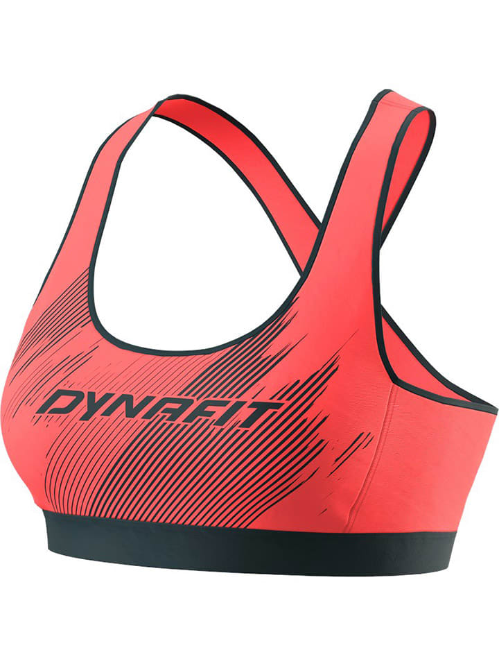 Biustonosz sportowy "ALPINE GRAPHIC" w kolorze pomarańczowym