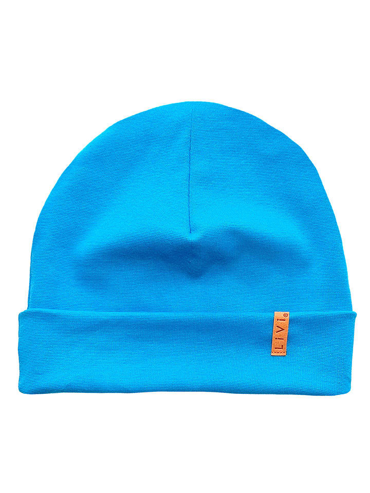 Rippbeanie "Heaven" in Hellblau