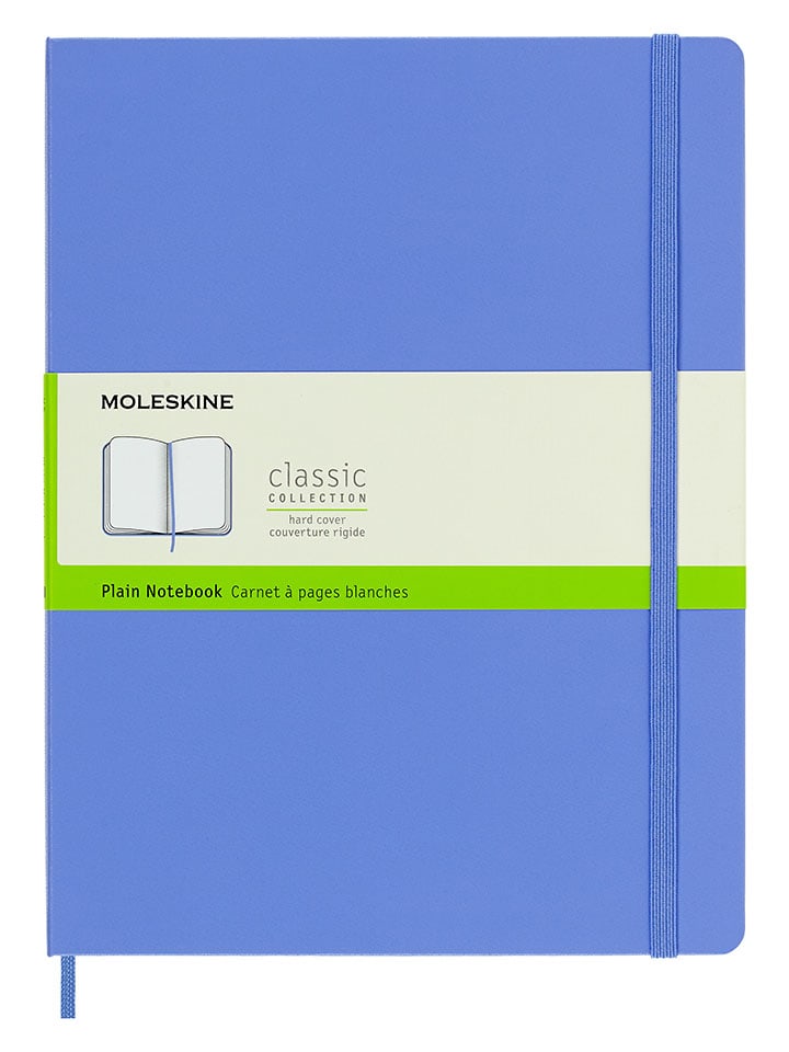 Blanko Notizbuch in Lila - (B)19 x (H)25 cm