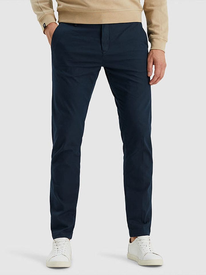 Chinobroek donkerblauw