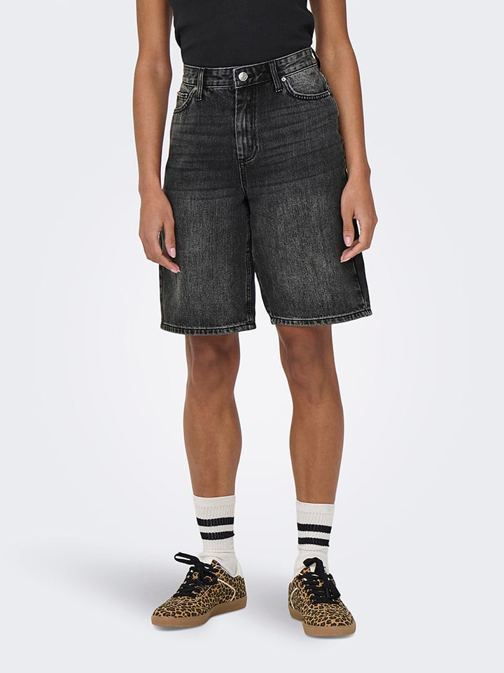 Jeansshorts "Sonny" in Anthrazit