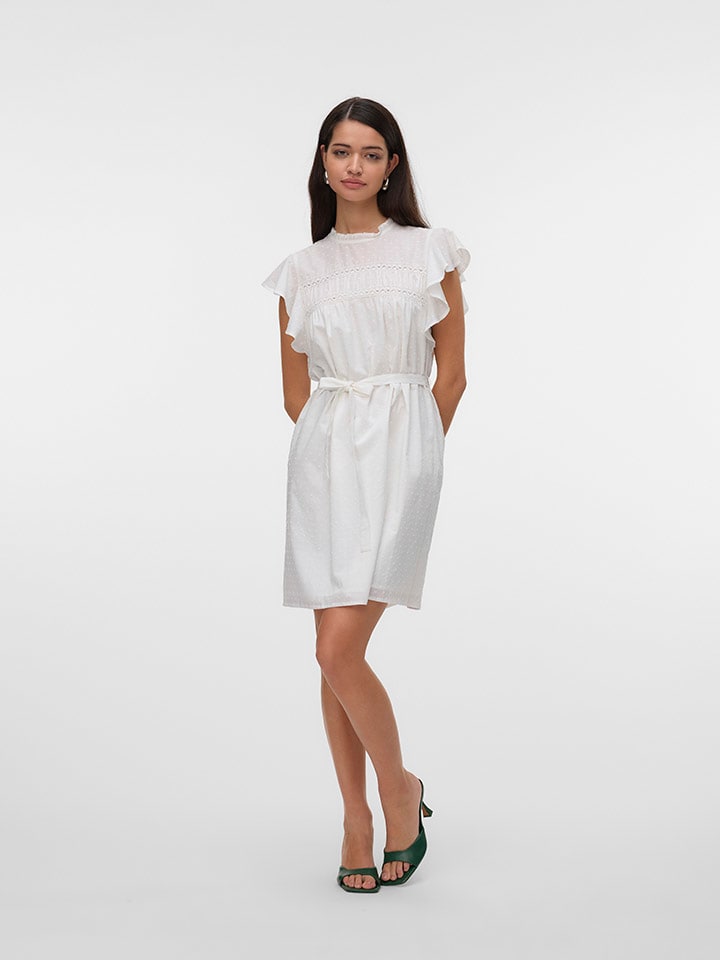 Kleid in Weiß