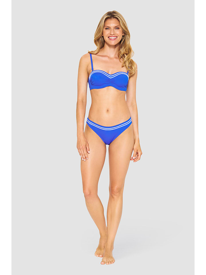 Biustonosz bikini w kolorze niebieskim
