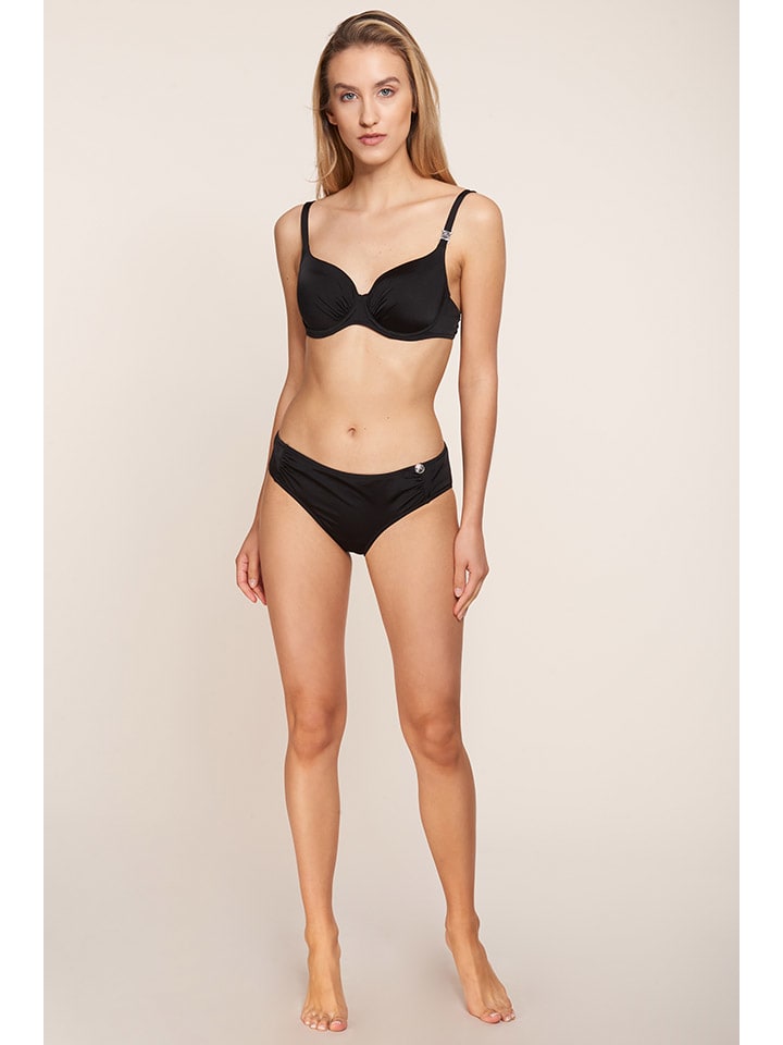 Biustonosz bikini w kolorze czarnym