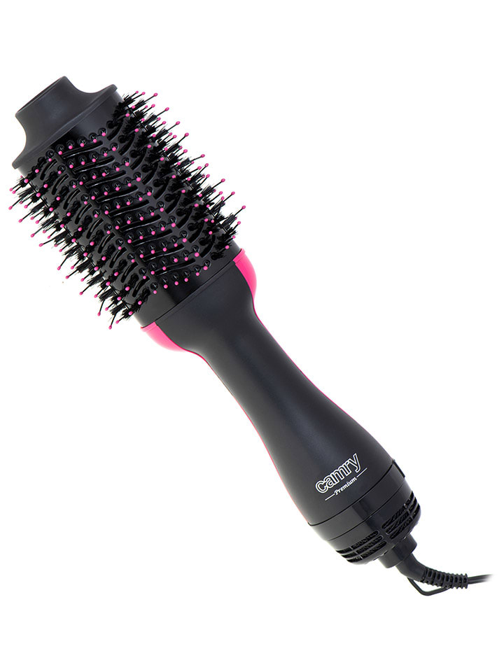 Lockenbürste "CR 2025" in Schwarz/ Pink