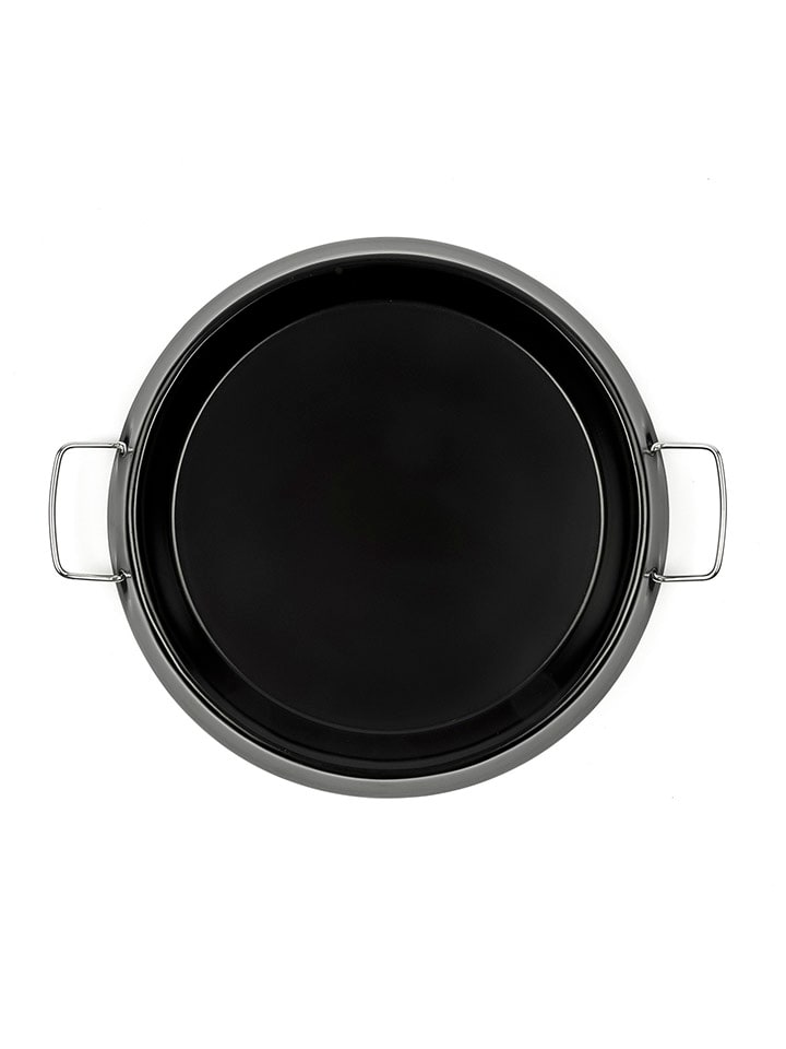 Pizza-Pfanne in Schwarz