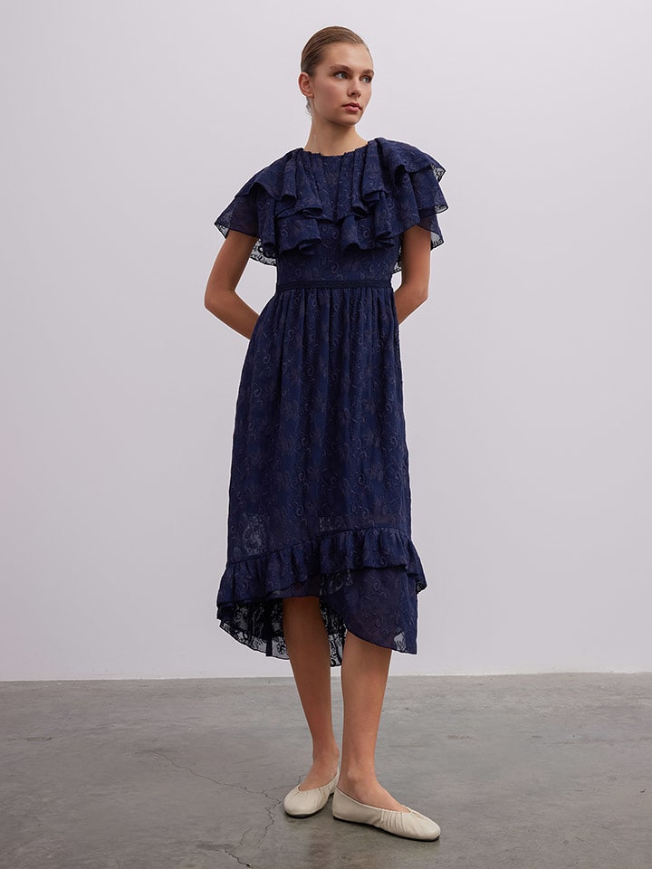 Jurk donkerblauw
