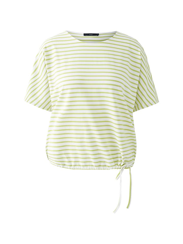 Shirt groen/wit