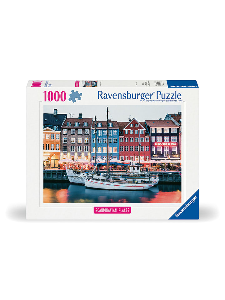1000tlg. Puzzle "Kopenhagen, Dänemark" - ab 14 Jahren