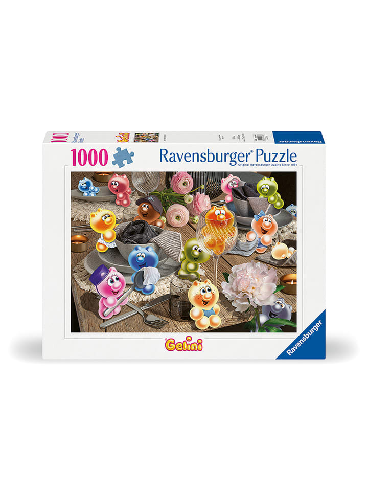 1000tlg. Puzzle "Gelini decken den Tisch" - ab 14 Jahren