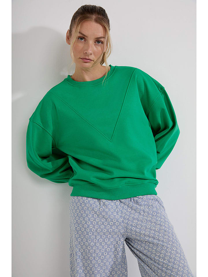 Bluza "Donovan" w kolorze zielonym