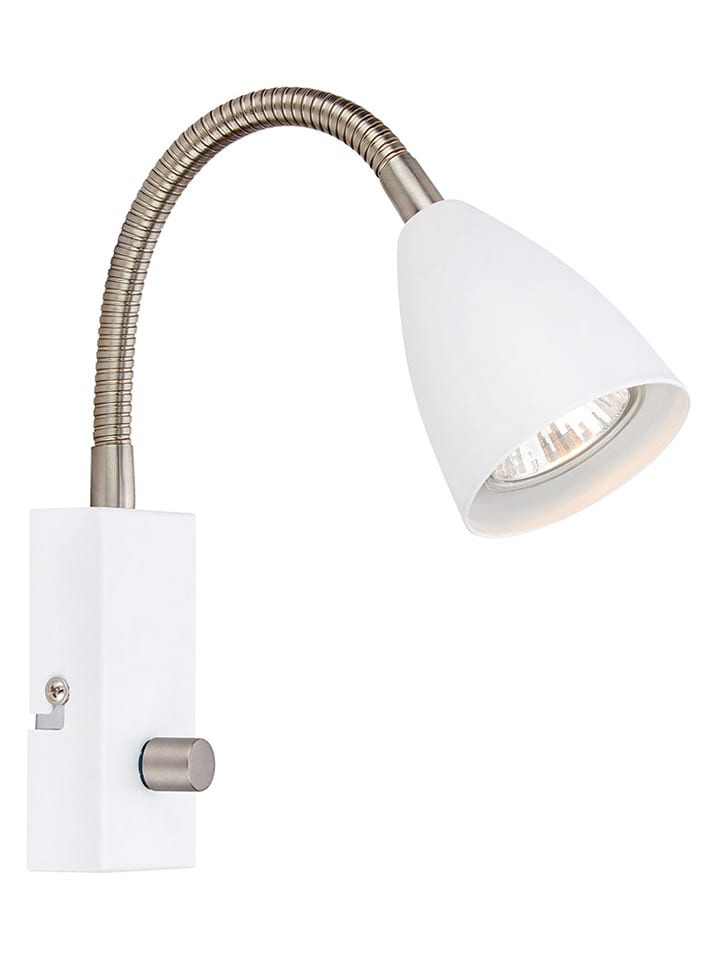 Ledwandlamp "Ciro" wit - (B)20 cm