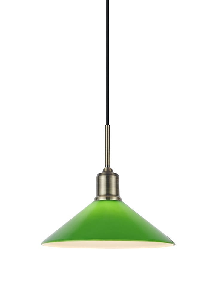 Hanglamp "Vela" groen - (H)23 x Ø 25 cm