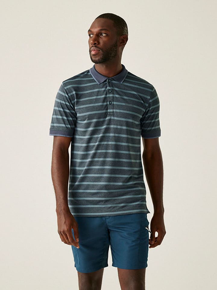 Poloshirt "Kildra" in Blau