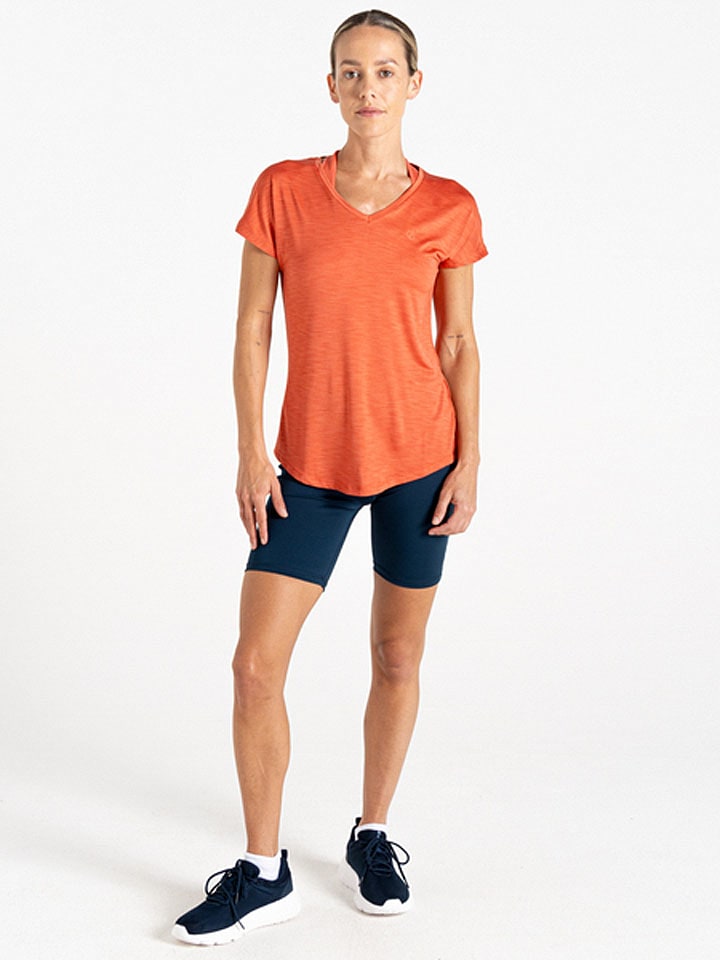 Koszulka sportowa "Vigilant Tee" w kolorze pomarańczowym