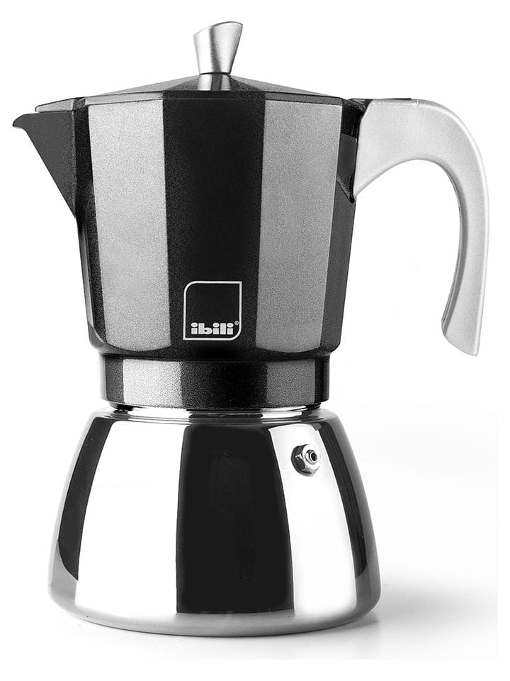 Kawiarka "Elba" w kolorze antracytowym - 600 ml