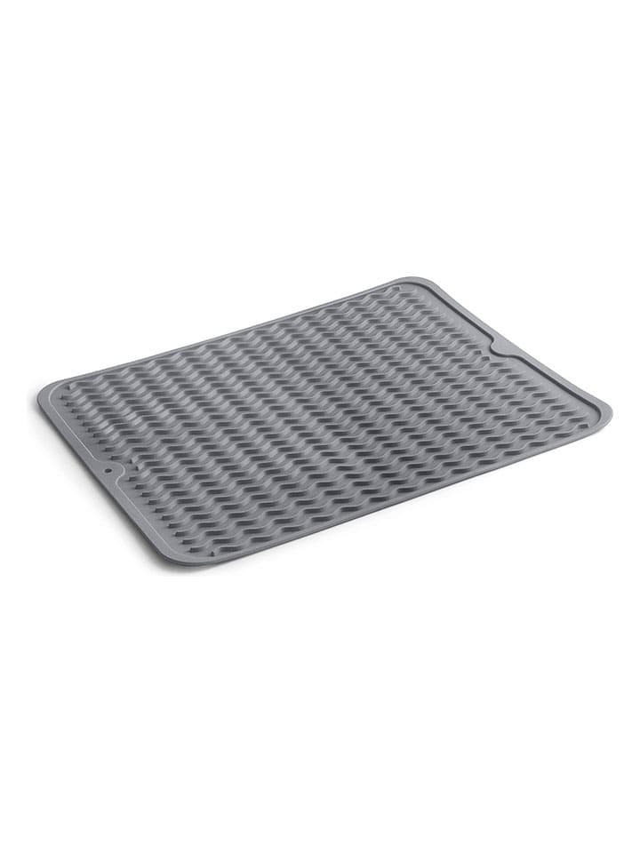 Abtropfmatte in Grau - (L)40 x (B)30,5 cm
