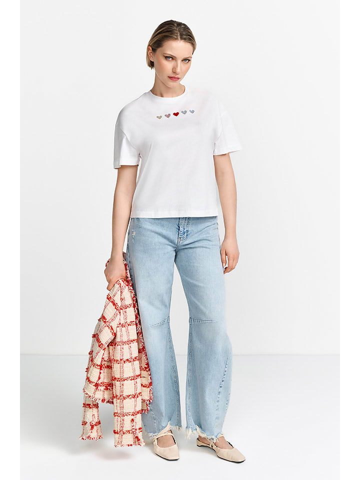Shirt in Weiß