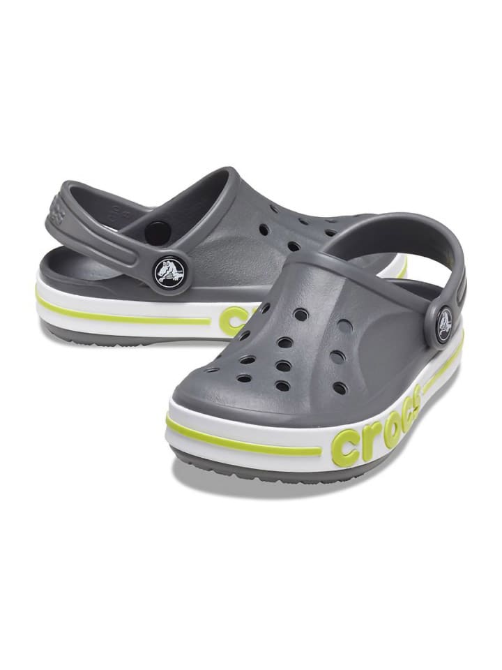 Crocs "Bayaband" in Grau/ Limette