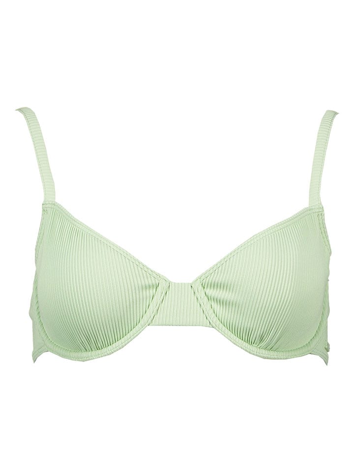 Biustonosz bikini w kolorze zielonym