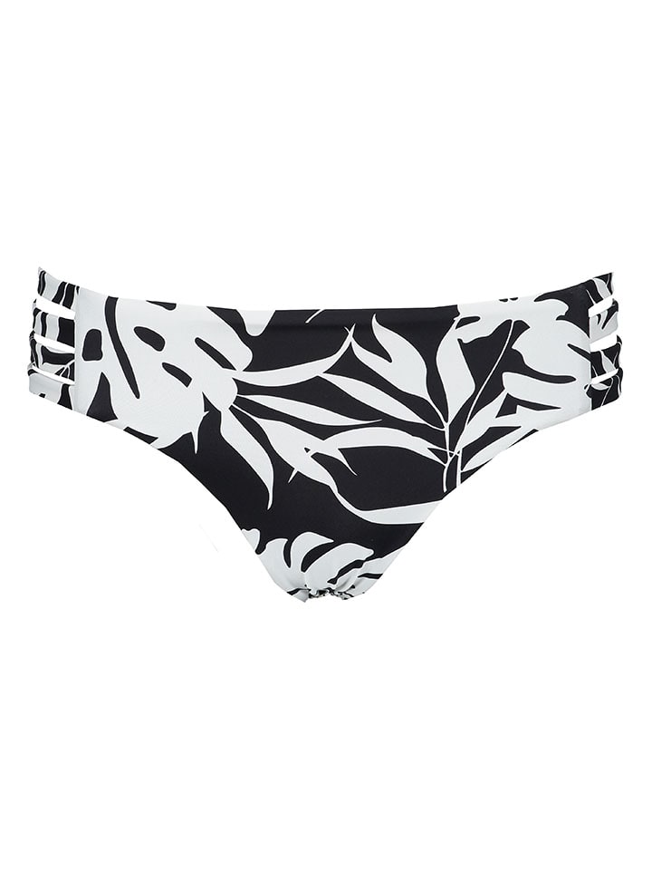 Bikini-Hose in Schwarz/ Weiß