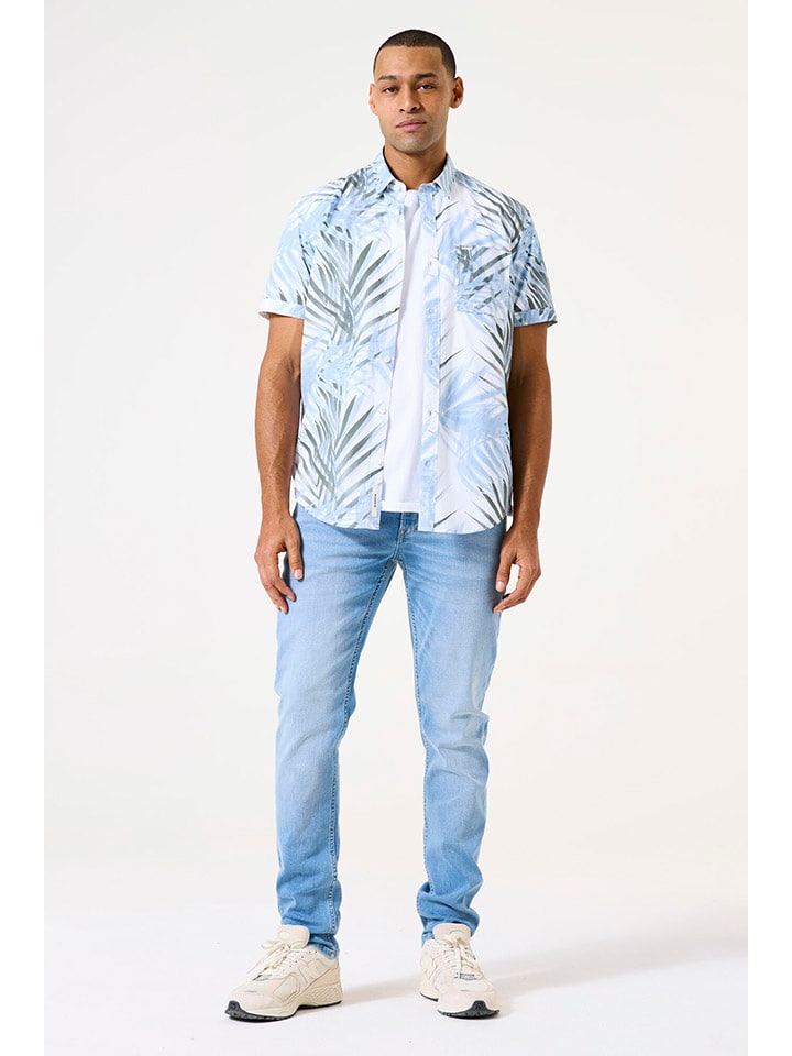 Blouse lichtblauw