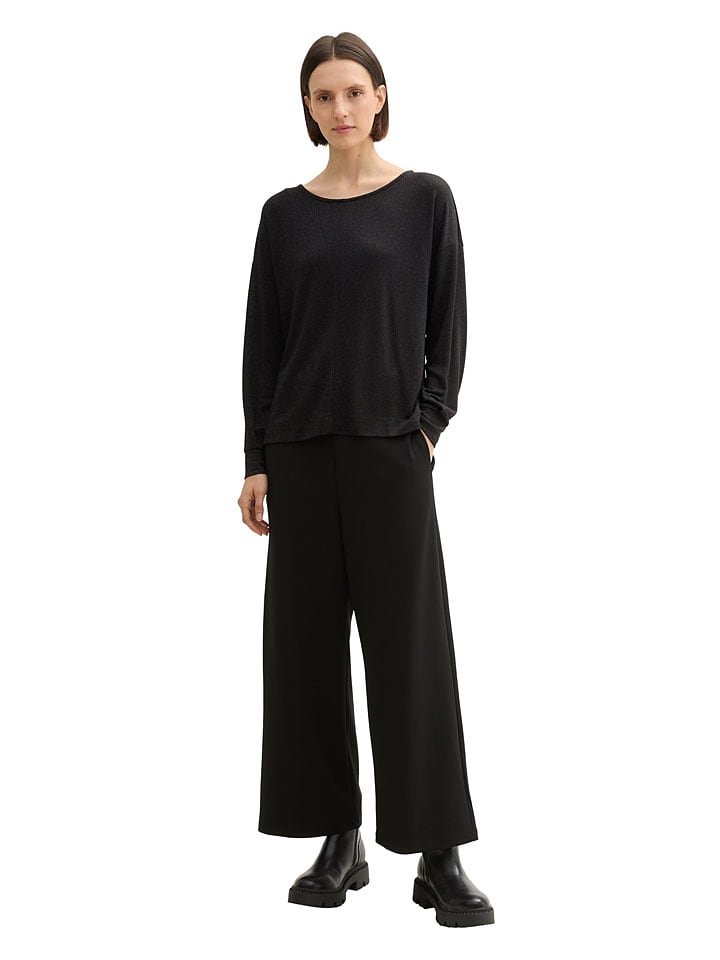 Longsleeve in Schwarz