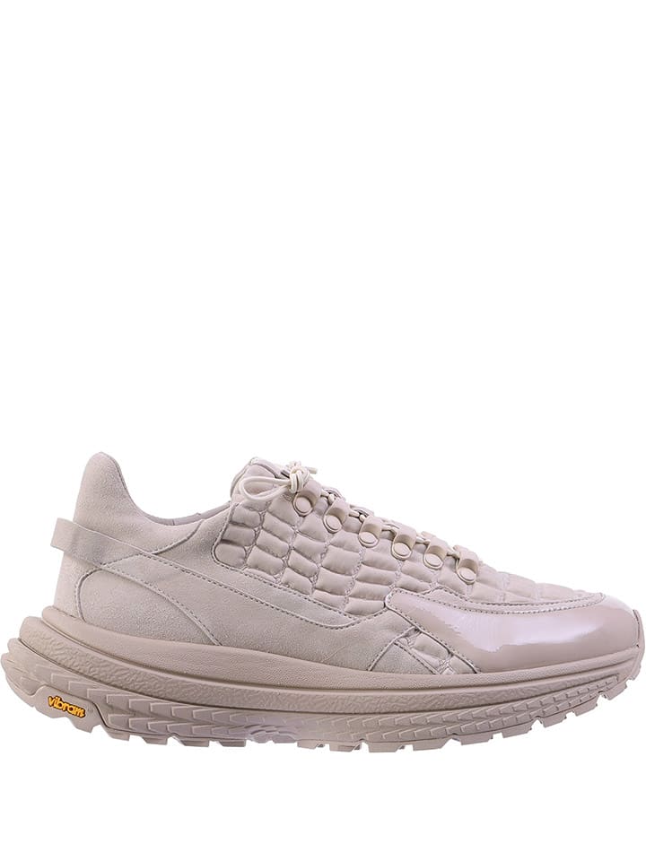 Skórzane sneakersy "Zac" w kolorze jasnoróżowym