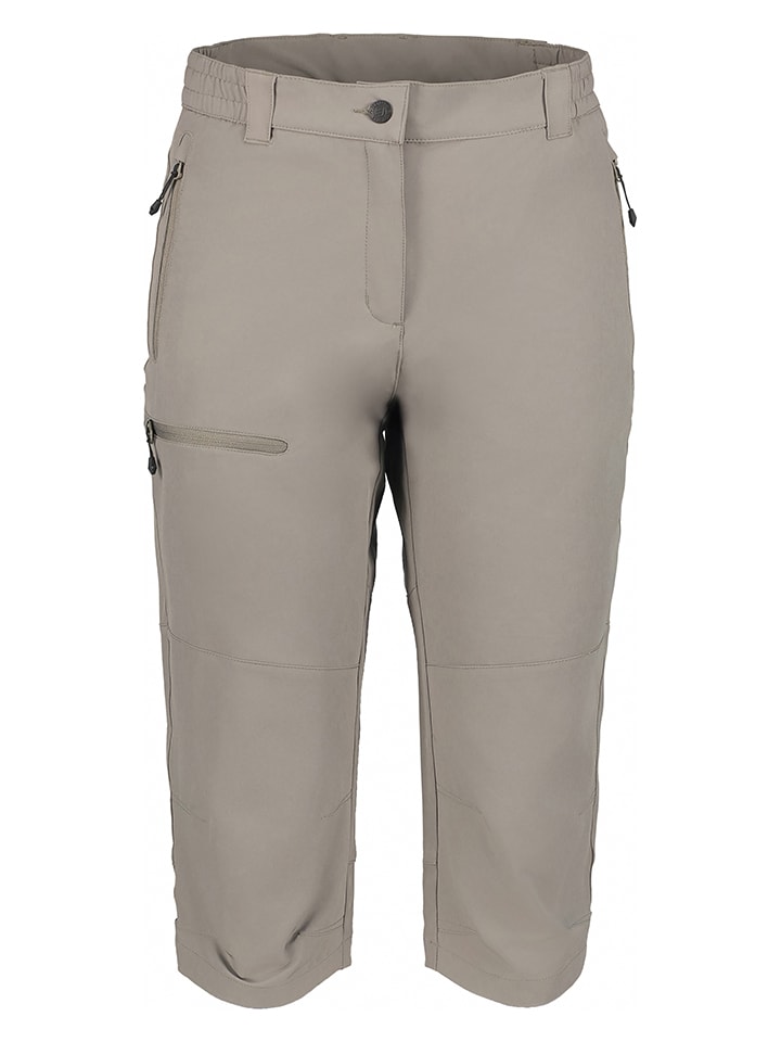 Funktionscaprihose in Taupe