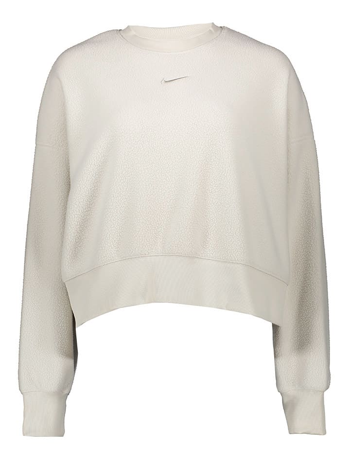 Bluza "Plush" w kolorze kremowym
