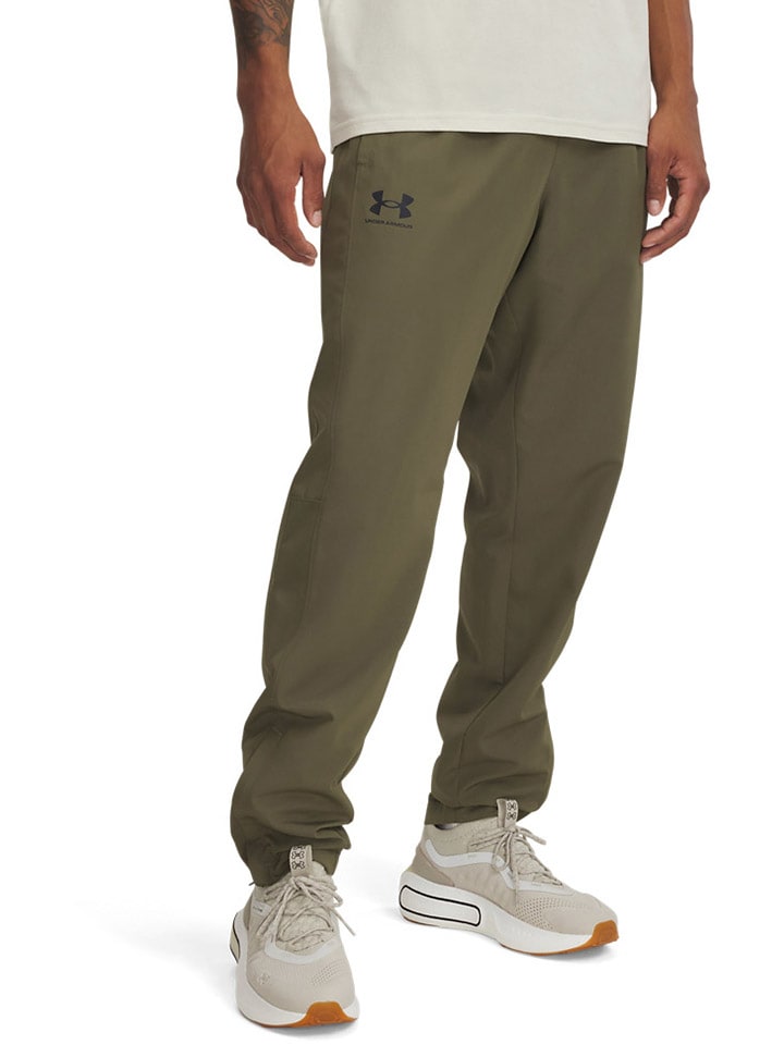 Spodnie sportowe w kolorze khaki