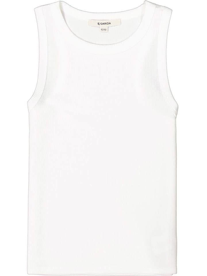 Top w kolorze białym