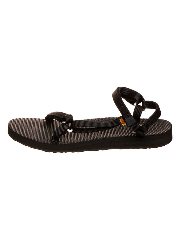 Sandalen "Slim" in Schwarz