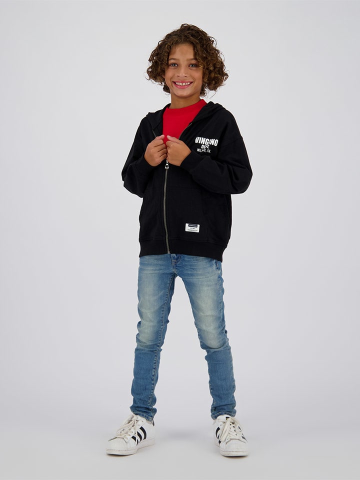 Dżinsy - Skinny fit - w kolorze niebieskim