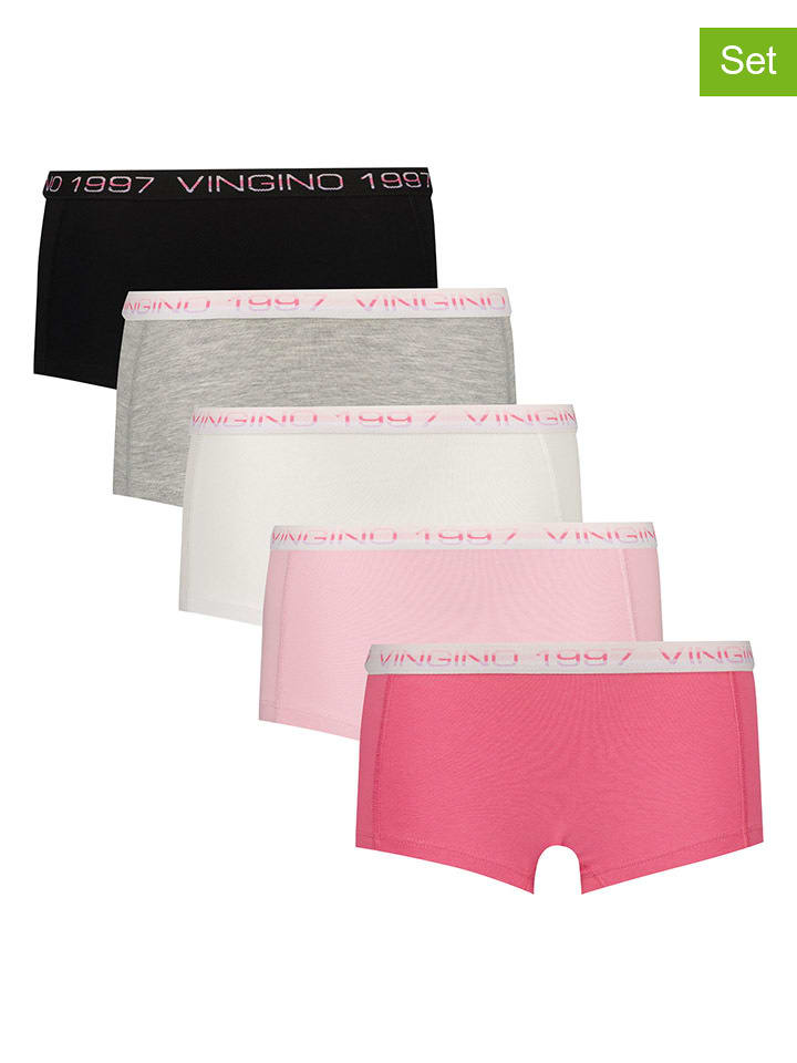 5er-Set: Pantys in Bunt