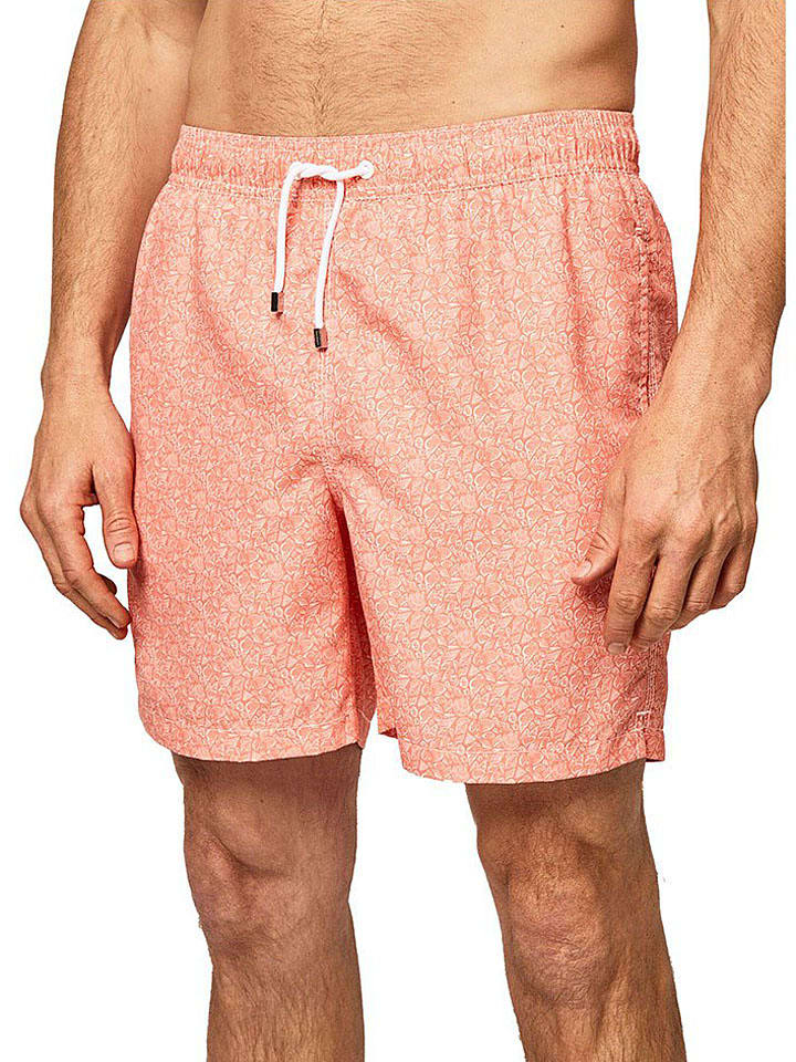 Badeshorts in Koralle