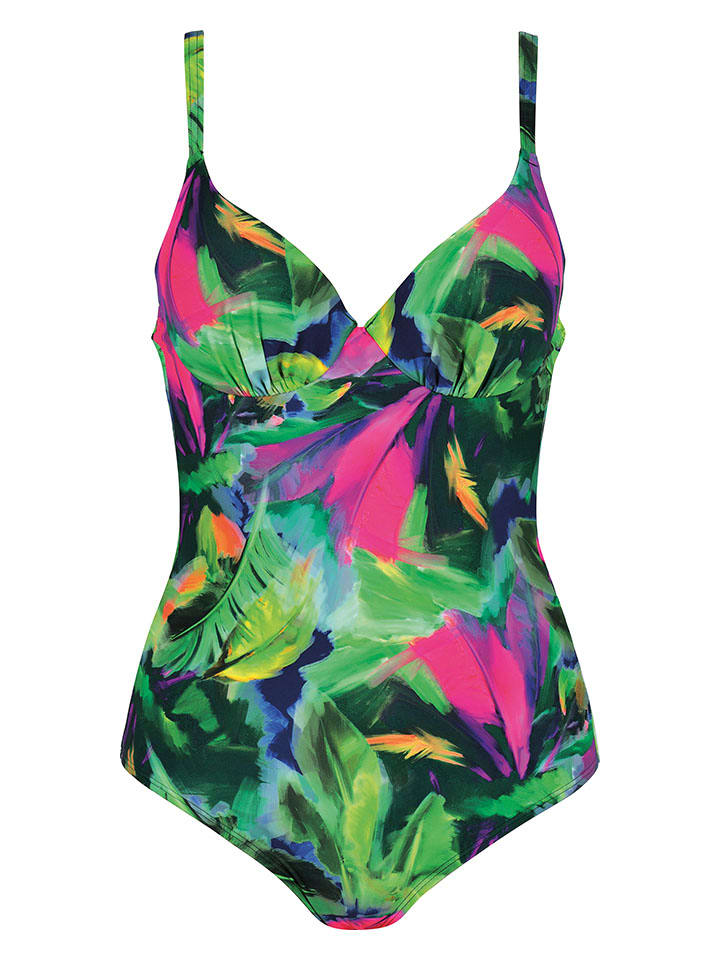Badpak roze/groen
