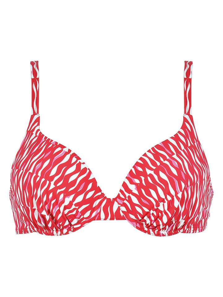 Biustonosz bikini w kolorze czerwonym