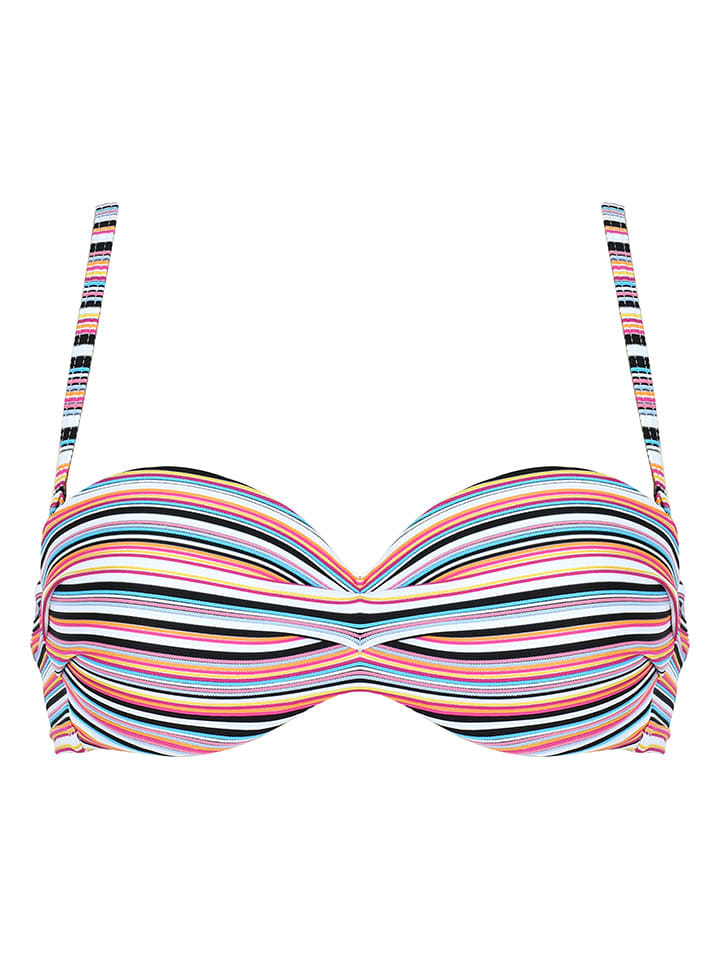 Biustonosz bikini ze wzorem