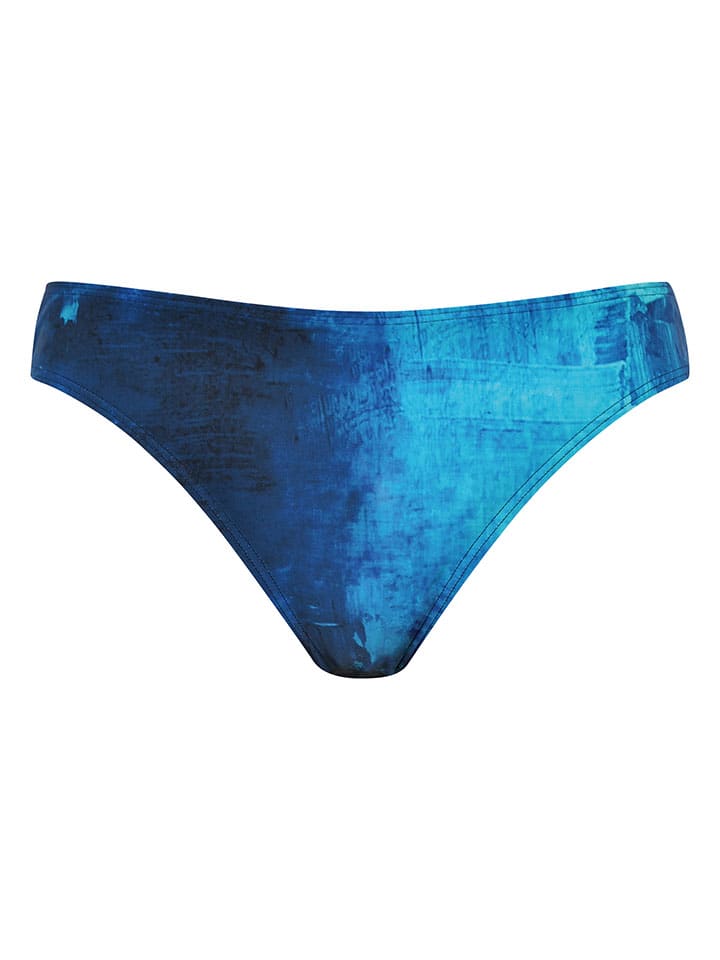 Bikini-Hose in Dunkelblau/ Blau
