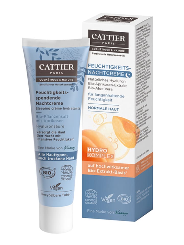 Feuchtigkeits-Nachtcreme, 30 ml