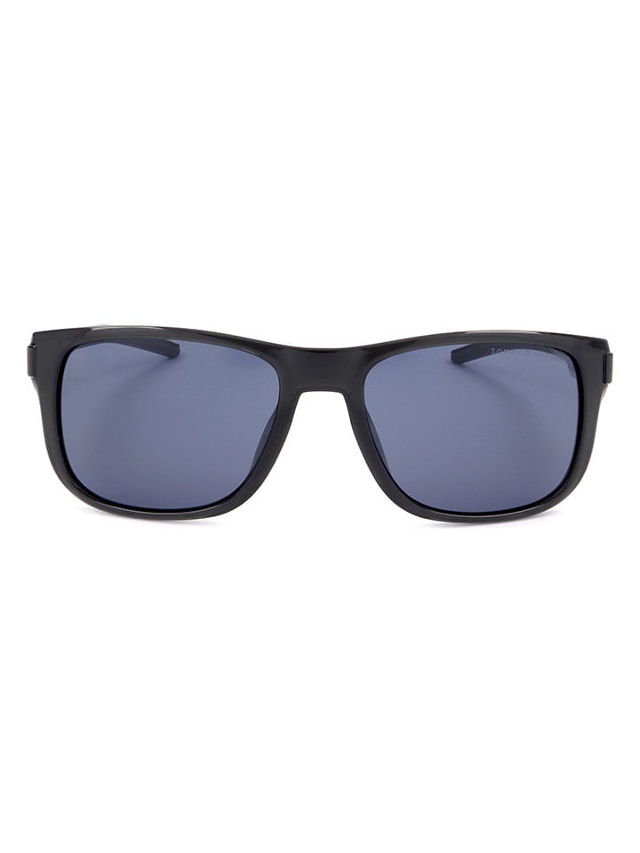 Herren-Sonnenbrille in Grau/ Blau