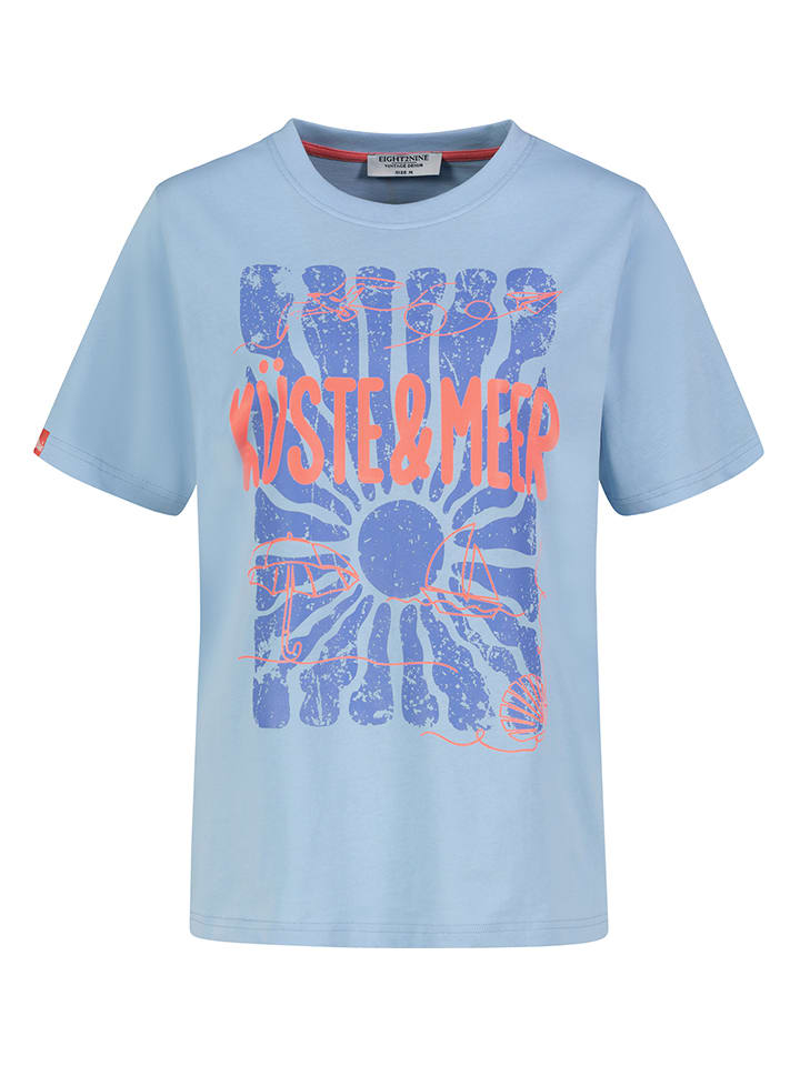 Shirt lichtblauw