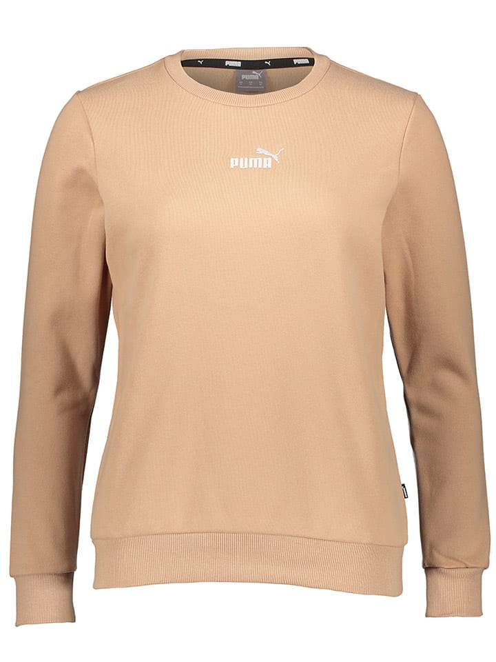 Bluza "ESS+" w kolorze beżowym