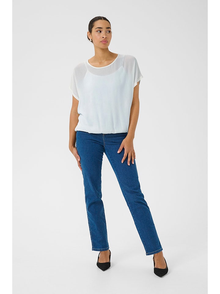 Bluse in Weiß