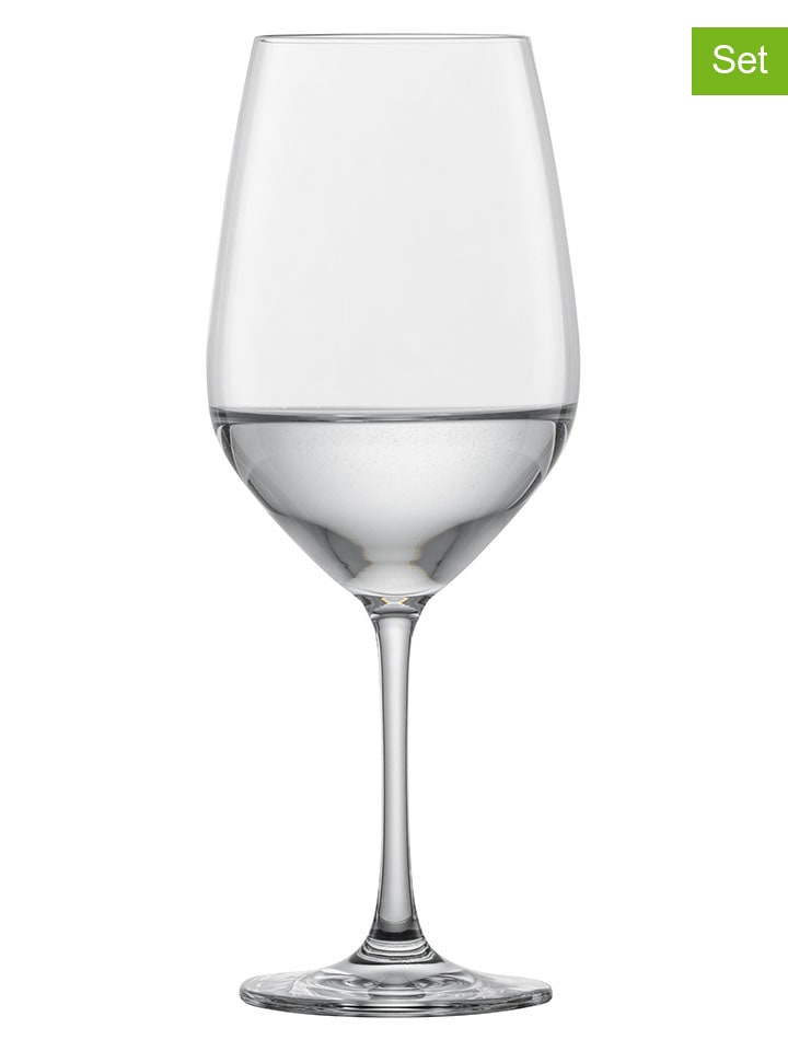 4er-Set: Rotweingläser "Forté" - 530 ml