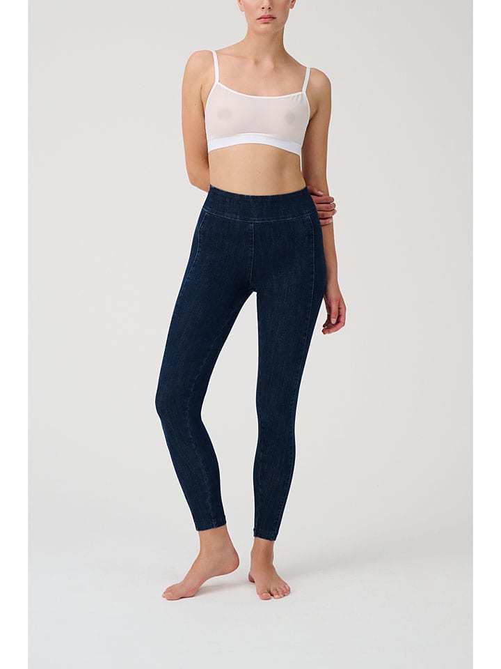 Jegging donkerblauw