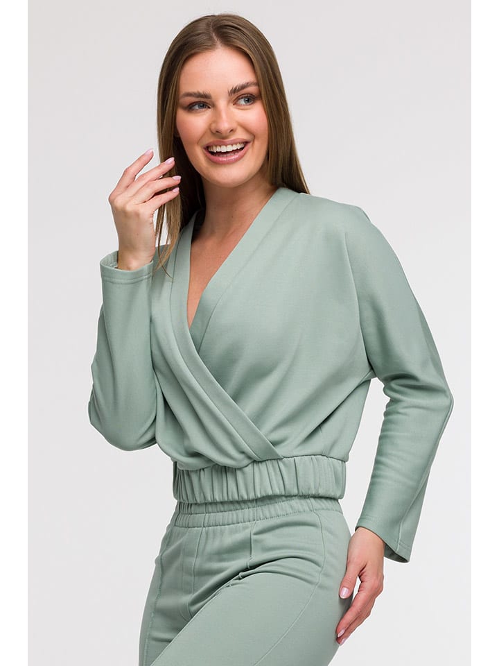 Bluza w kolorze miętowym