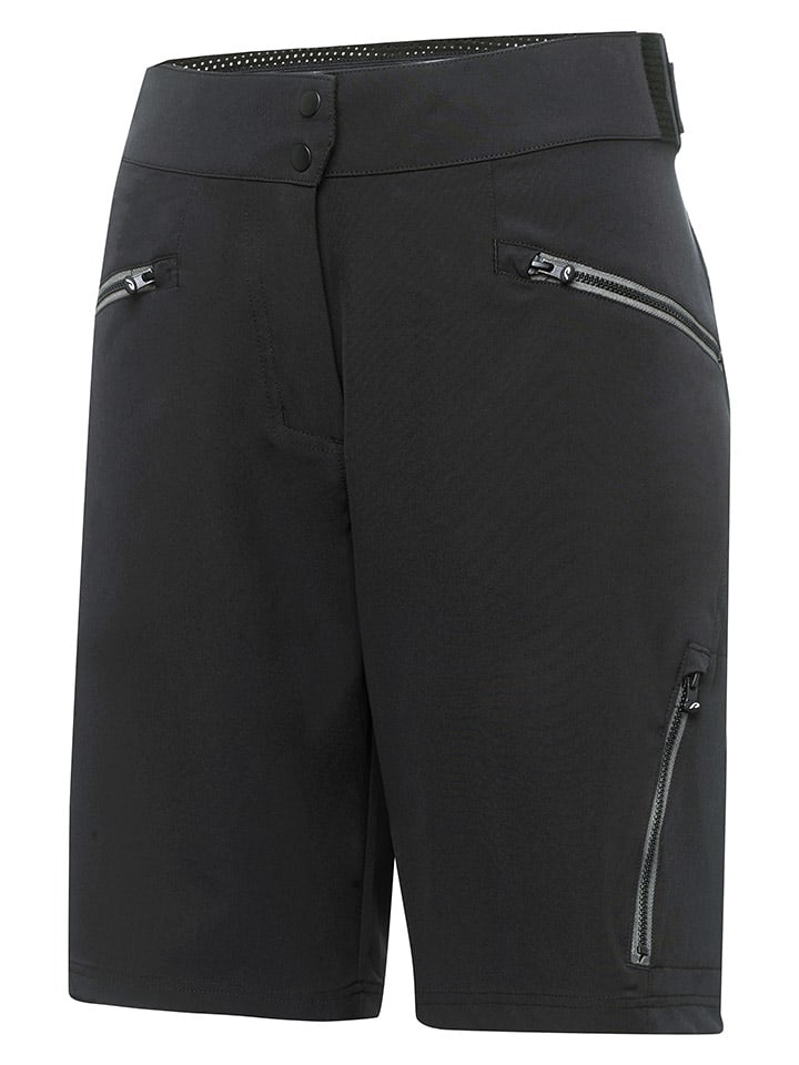 Funktionsshorts in Schwarz